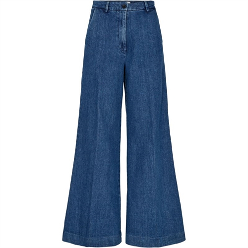 TOMORROW ELLEN JEANS TVÄTT MÖRK LOWA DENIM BLÅ